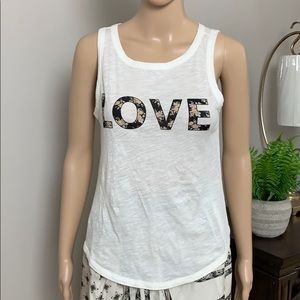 3/$10 !!! Forever 21 LOVE Tank Top
